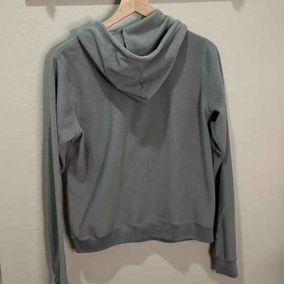 Vintage Disney Gray Hoodie Mickey Minnie Mouse Fleece Gray Disneyland World KISS - Picture 5 of 10